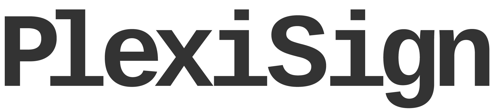 PlexiSign Logo